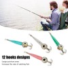 4Pcs LED Fishing Lure Light Glow in The Dark Underwater