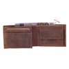 Greenburry Leather Biker Wallet - Leather Wallet for Bikers and