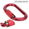 Outdoor Rock Climbing Symmetric Main Lock O Type Automatic Lock