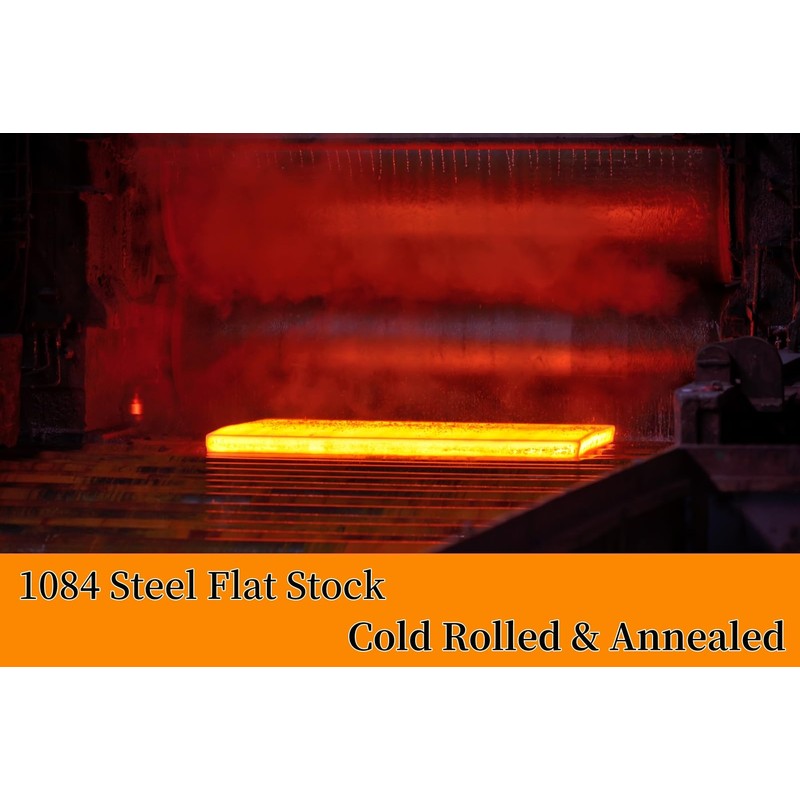 4 Pack 1084 Steel for Knife Making-12 x1.5 x1/8" Steel