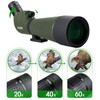 20-60x80 Spotting Scope for Target Shooting Spotter Scope with Tripod