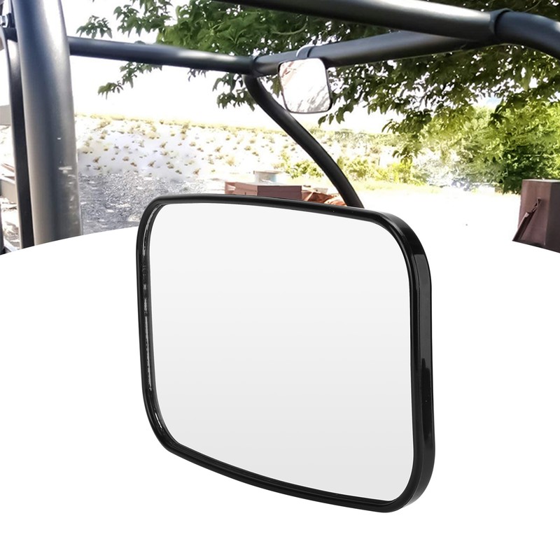 UTV Rearview Mirror Clear Panoramic ABS Glass Universal Modification for