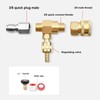 Downstream Injector Adjustable Chemical Injector Kit for Pressure Washer 5000PSI