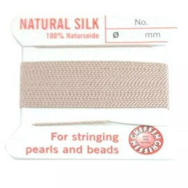 Griffin Pink Griffin Silk Bead Stringing Cord #4