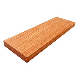 Barrington Hardwoods Red Zebrawood Lumber Board - 3/4" x 4" (2 Pcs) (2, 3/4" x 4" x 12")