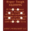 Hyper Tough AQ20019G - 17 Different Grits - 20 Sheet