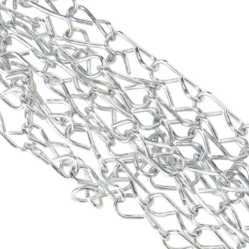 Faithfull FAICHJCUT16Z Jack Chain Zinc Plated Steel 2.5M Length 1.6mm