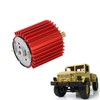 BRDI 2 Speed Gearbox 370 Brushed Motor, High Efficiency Metal