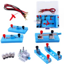 DigHealth Electric Circuit Kit, Educational Montessori Toys, Science Experiment Kit with Motor and Bulb for Kids, DIY STEM Electrical Engineering Project for Basic Physics Learning Starter