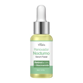 Sérum Retinol Botánico 2.5% + Niacinamida B3 – Anti-edad, Reduce Arrugas, Ilumina y Reafirma, Retinol natural