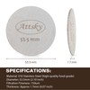 Attsky 53.5mm Espresso Puck Screen, Espresso Filter for 54mm Portafilter
