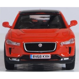 Oxford Diecast 76JIP001 Jaguar I Pace Photon Red