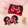 choicbaby Baby Girl Headbands Mouse Ears Headwrap with Sequin Polka