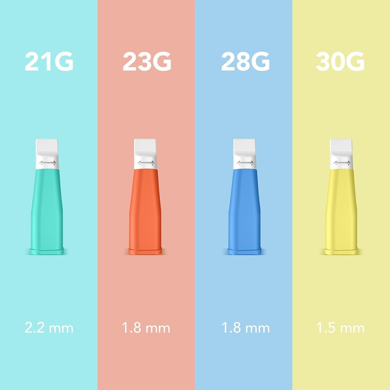AIESI® Sterile Disposable Lancets with Safety System and Retractable Stainless