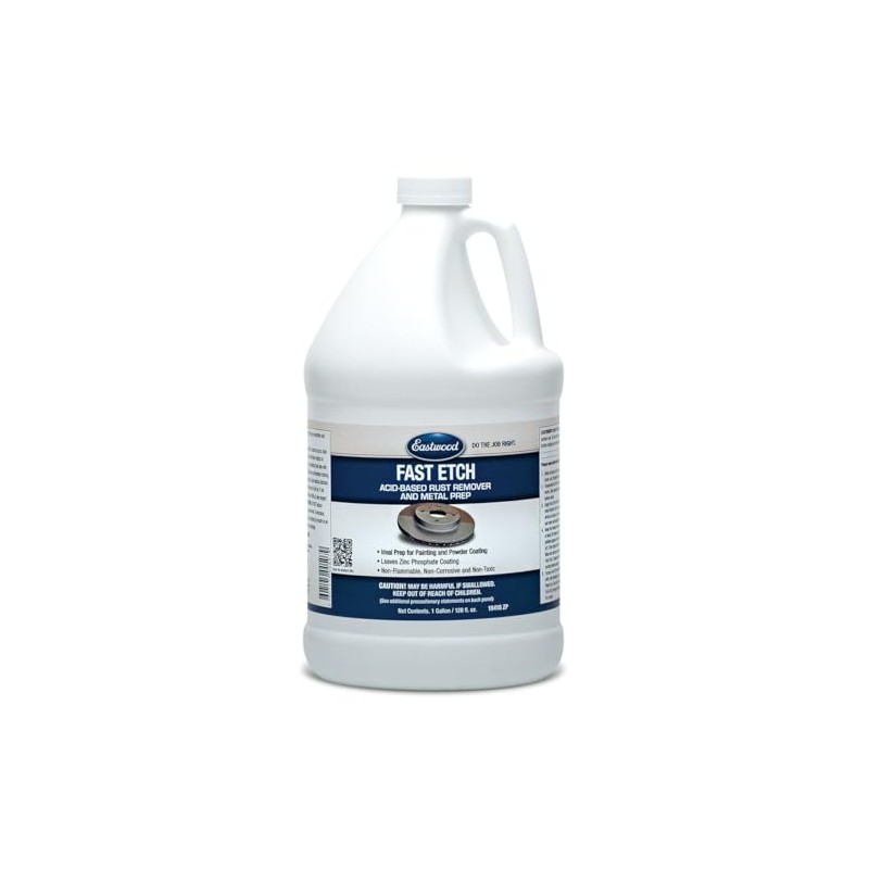 Eastwood Fast 1-Step Etch Rust Remover Painting Powder Coating Gallon