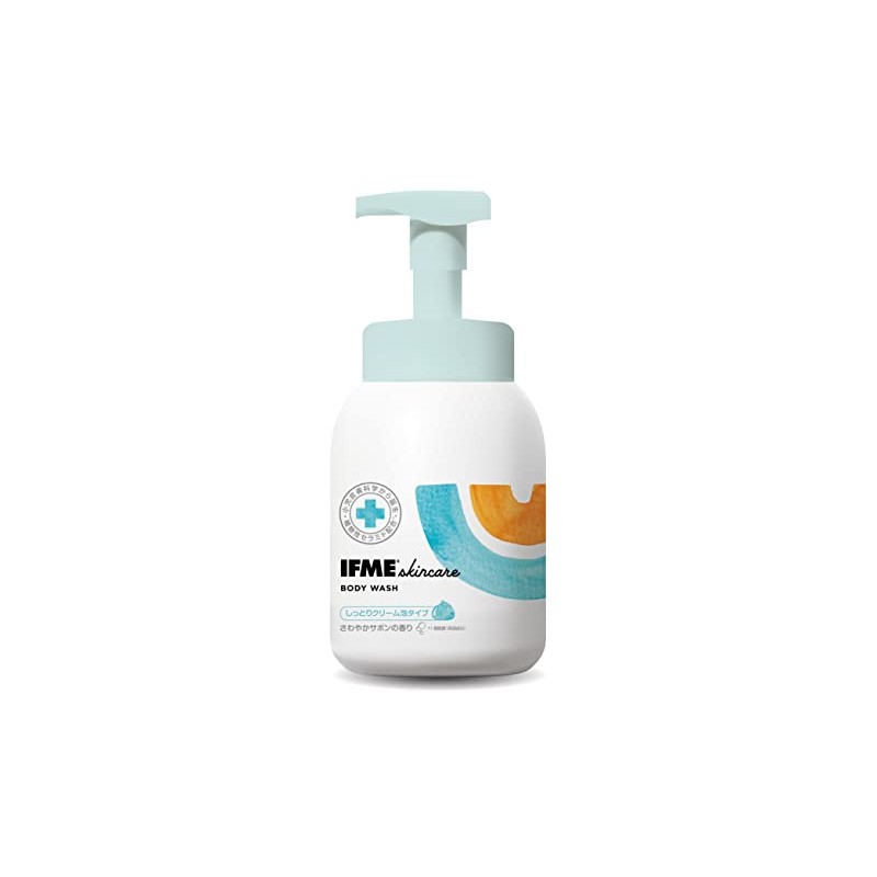 IFME Skin Care Body Soap, Foaming, Moisturizing, Baby Soap, Baby,