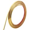 16.4ft Shiny Gold Peel and Stick Molding Trim, Flexible Mirror