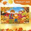 Fall Backdrop Autumn Scarecrow Farm Barn Harvest Photography Background 6x4FT