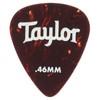 Taylor Celluloid 351 Picks Tortoise Shell 0.46mm 12-Pack