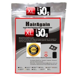 HairAgain Hair Fibres ~ 50 g or 100 g ~ Premium Deluxe Refill Hair Refill Bag Various Colours ~ Buffer Hair ~ Hair Thickening ~ Hair Thickening ~ Hair Thickening ~ Hair Thickening ~ Hair Thickening ~ Hair Loss ~ Hair Thickening ~ Hair Thickening ~ Hair L