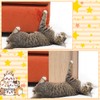 Newwiee 2 Pcs Cat Scratch Furniture Protector Mat Sofa Couch