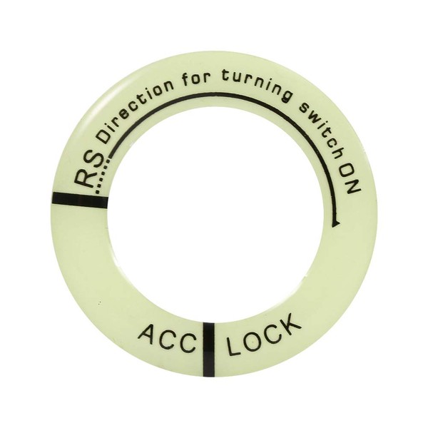 Light Ring For Ignition Switch Trim, Universal Car Motorcycle Luminous