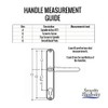 Fullex 68PZ Lever / Lever - UPVC Door Handle -