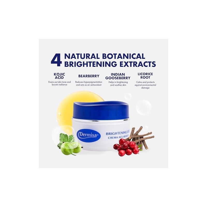 DERMISA CREMA ACLARANTE ACCION MAXIMA DE ILUMINACION 42GR 2 PIEZAS