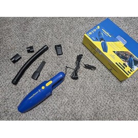 Goodyear 12V Car Vacuum, Blue