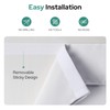 HOMEIDEAS Side Door Window Curtains, Front Door Curtains for Small