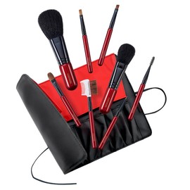Takumono Cosmetic Brushes Kumano True Selection Makeup Brush Set of 8 + Case RB-S801
