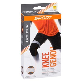 Formedica - Elastic Knee Support - Lightweight Compression Sleeve for Stability & Injury Prevention, Reusable, Washable (X-Large)