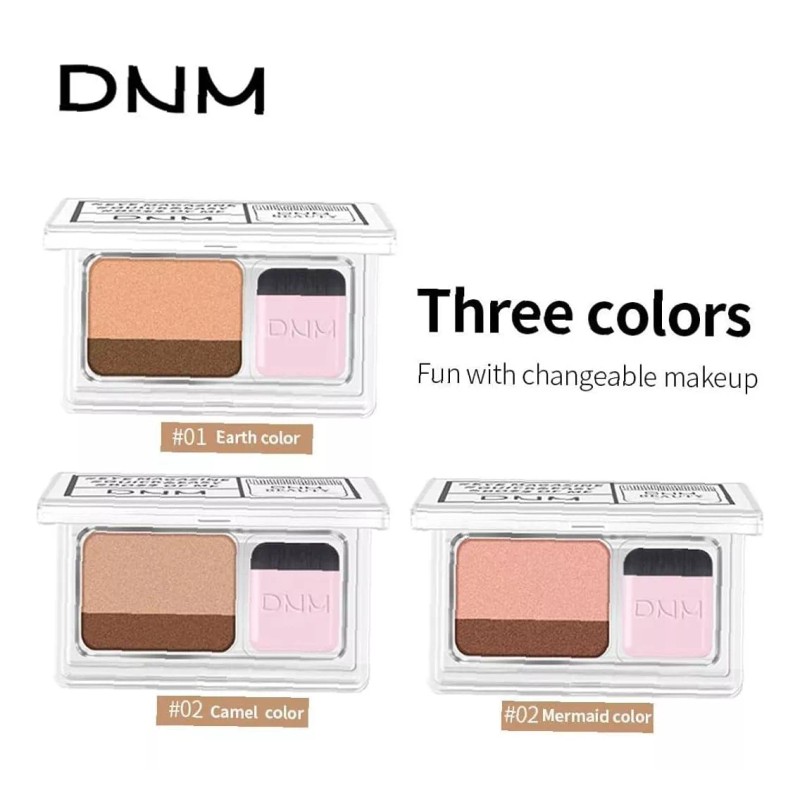 DNM Mini Paleta Sombra Ojos Duo Glitter Dnm Beauty Brillante