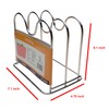 LENITH Stainless Steel Wire Cutting Board Holder, Cutting Board Rack