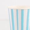 Meri Meri Blue Stripe Cups (Pack of 8)