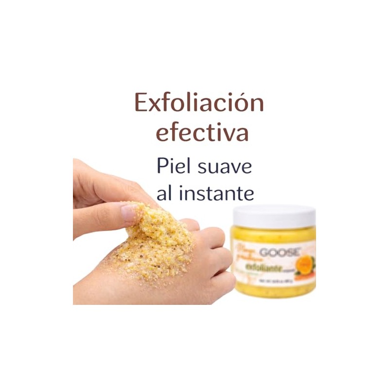 GOOSE Body Scrub Exfoliante Corporal 480 g – Piel Suave