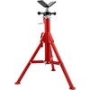VEVOR Heavy-Duty Pipe Stand Adjustable Folding Pipe Jack Stand |