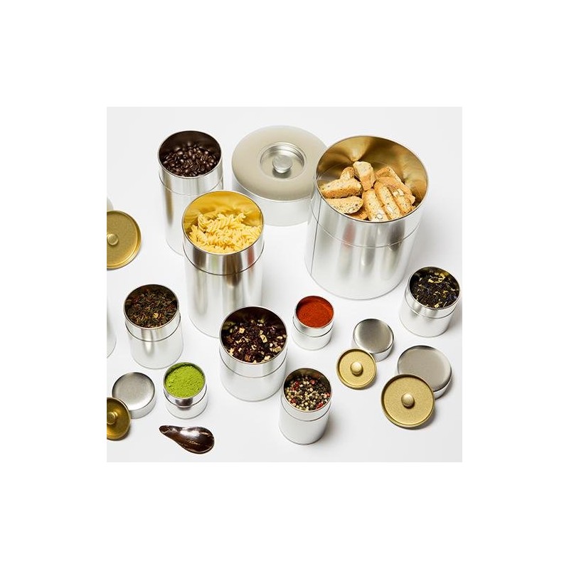 Plain Flat Tea Container