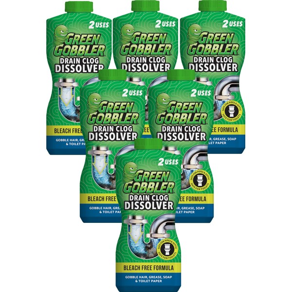 Green Gobbler Green Gobbler Liquid Hair Drain Clog Remover &