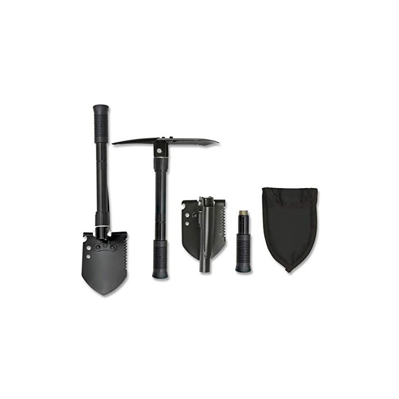 ALBAINOX 33794 Metal Survival Shovel Black Size 40 cm Removable