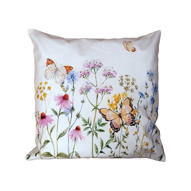 Tablecloth Table Runner Cushion Cover Spring Summer White Printed with