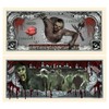 American Art Classics Zombie Million Dollar Bill in Currency Bill