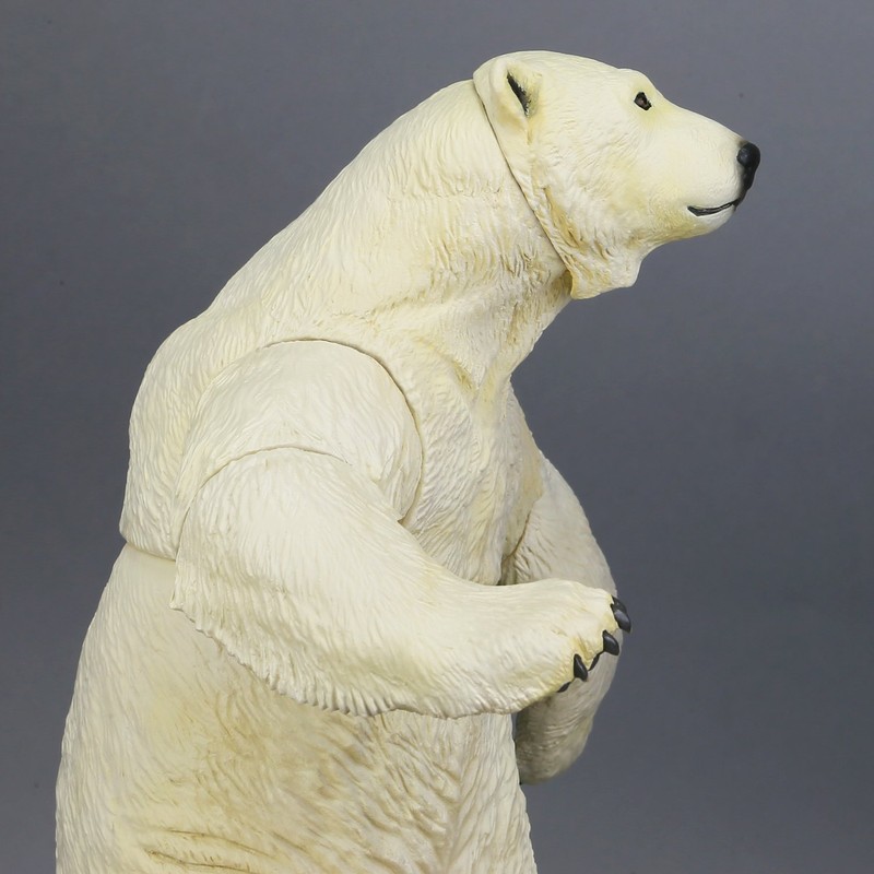Sofubi Toy Box 009 Polar Bear Polar Bear Non-Scale Painted