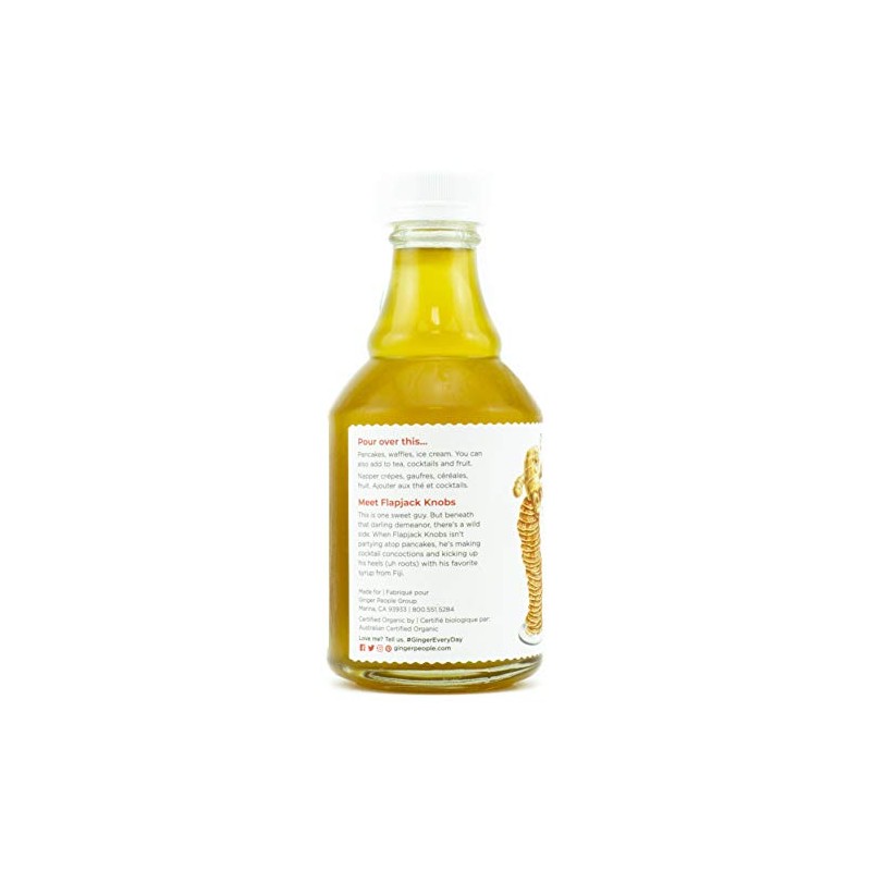 GINGER PEOPLE Organic Ginger Syrup, 8 Ounce