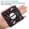 DIANN 2pcs 8010 Cooling Fan 5V 0.27A USB 80x80x10mm Brushless