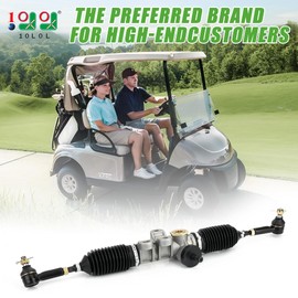 10L0L Golf Cart Steering Assembly for EZGO RXV Electric Gas 2008 & Up, Steering Rack Gearbox Assembly Golf Cart Parts 601500 618329