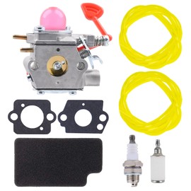 Bynor 545081855 Carburetor for Poulan Pro BVM200C P200C Husqvarna GBV325 P325 Craftsman 25Cc Blower Walbro WT-875 WT-875-1 WT-875-A WT-875A Carb with 545116801 Air Filter