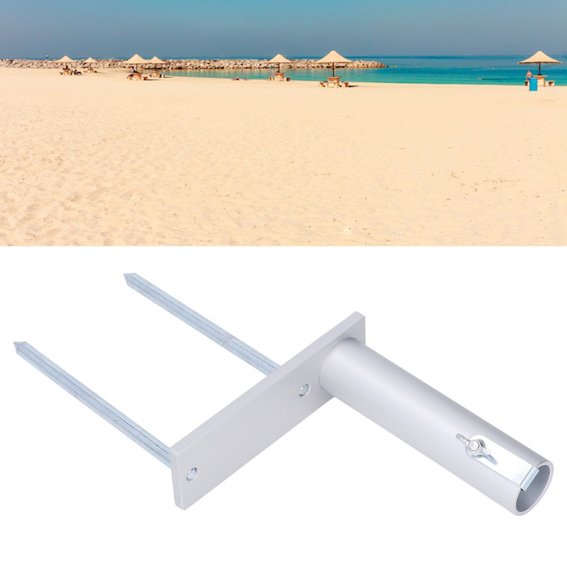 Portable Beach Umbrella Stake Heavy Duty Aluminium Alloy Sand Anchor