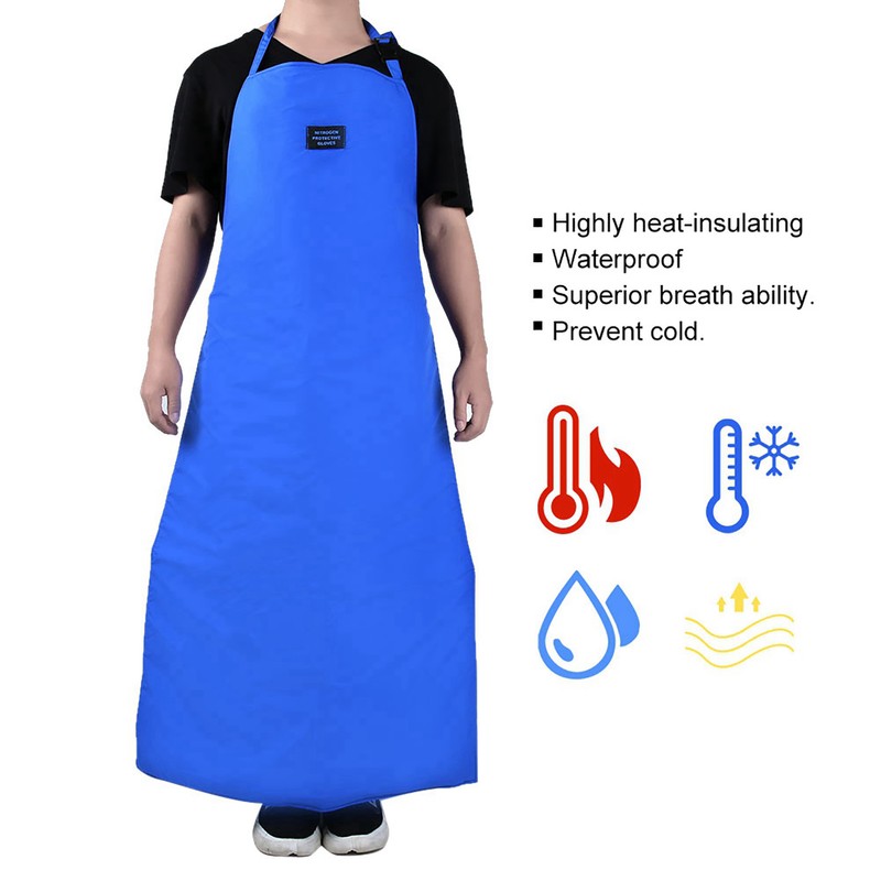 Safety CryO Apron Cryogenic Ultra Low Temperature Apron Nitrogen Protective