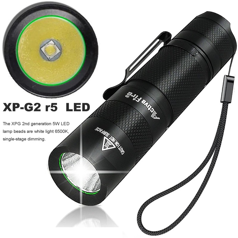 ACTIVEFIRE Mini AA Pen Portable LED Light, Super Bright, Waterproof